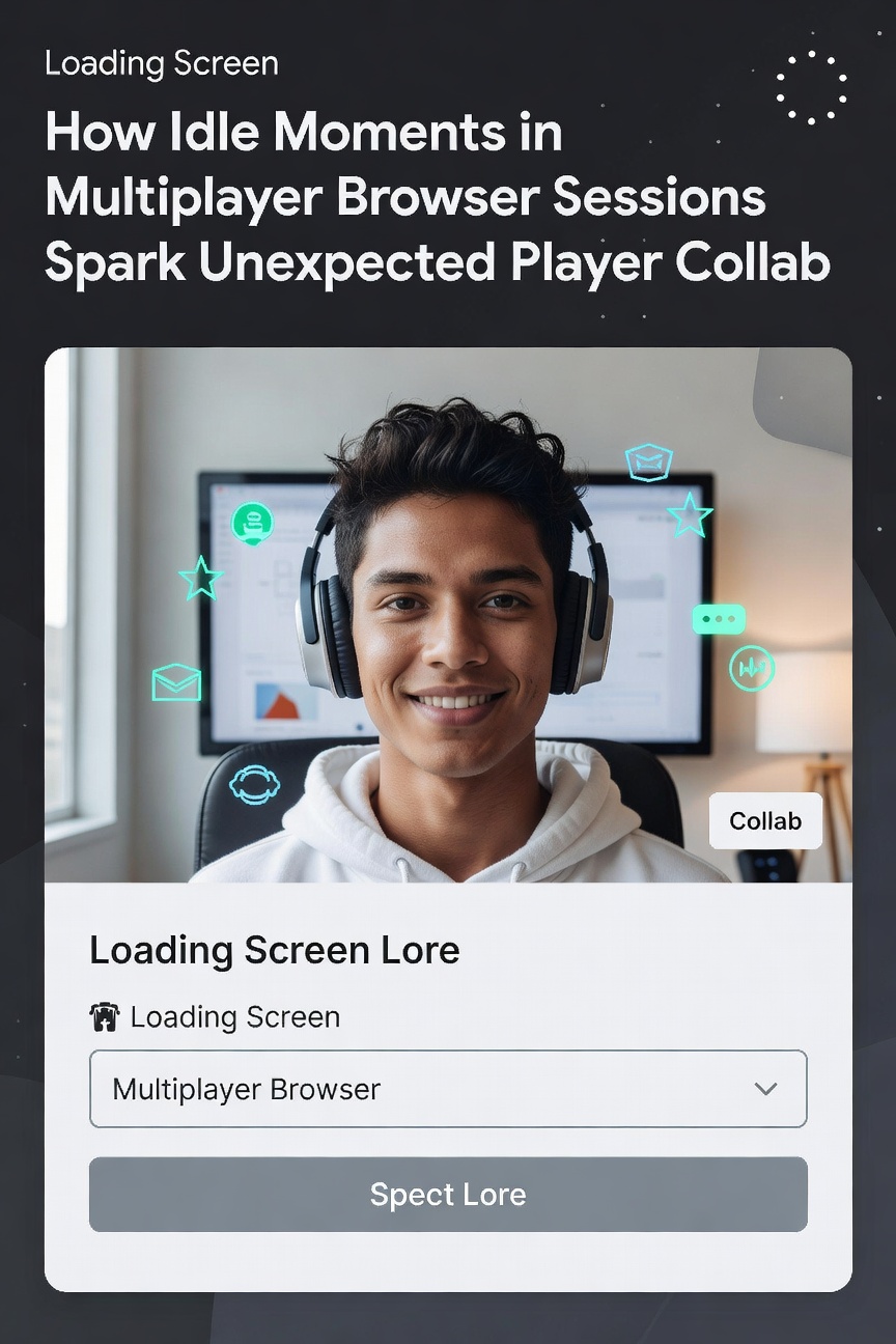 Group of browser game players coordinating strategies in a shared loading screen chat window